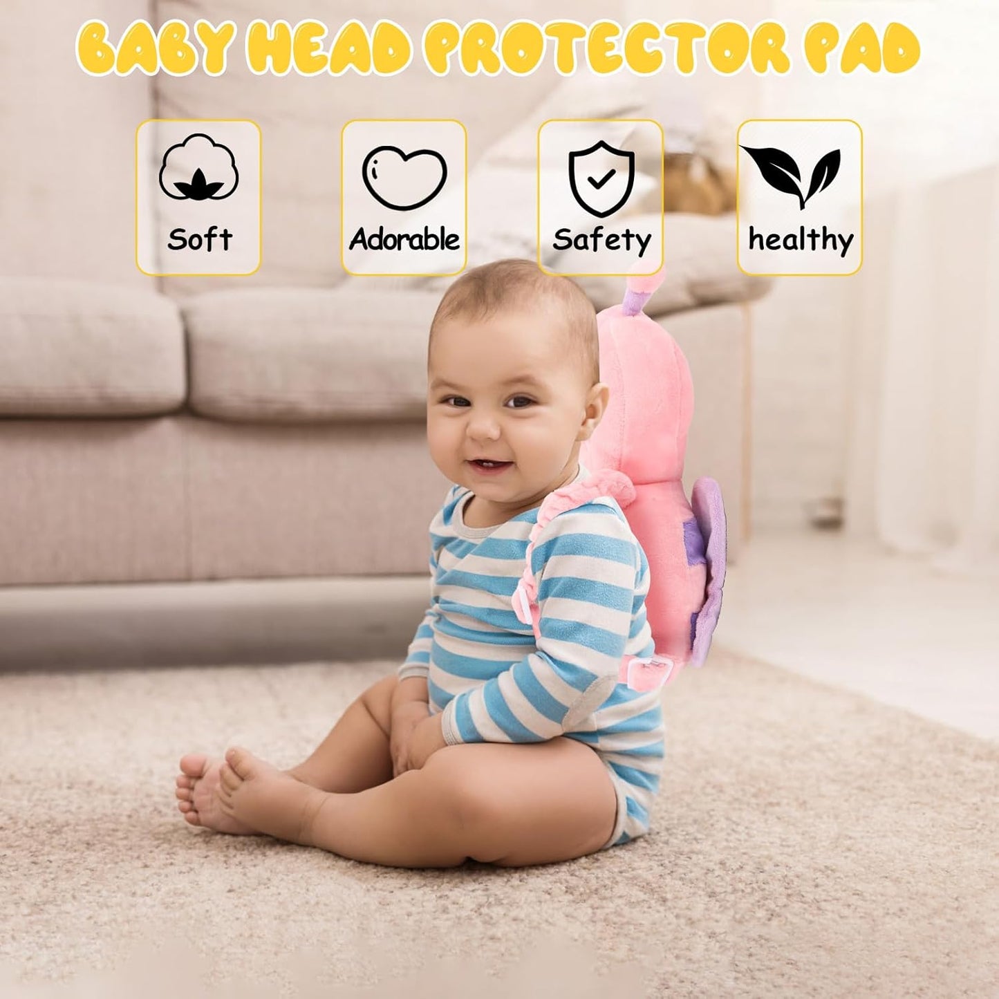 Baby Head Protector™ Cute Cushion for Little Falls