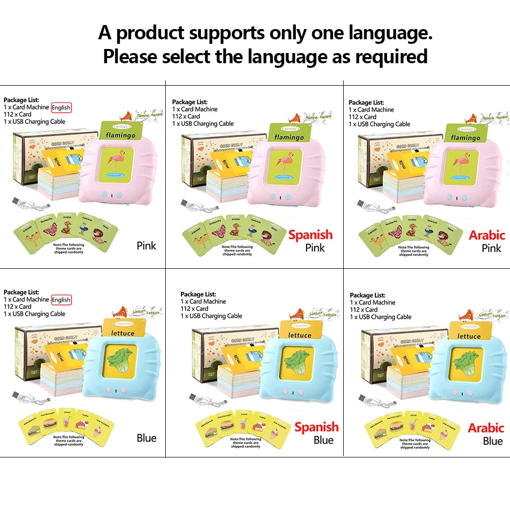 Flash Card Learning Toy