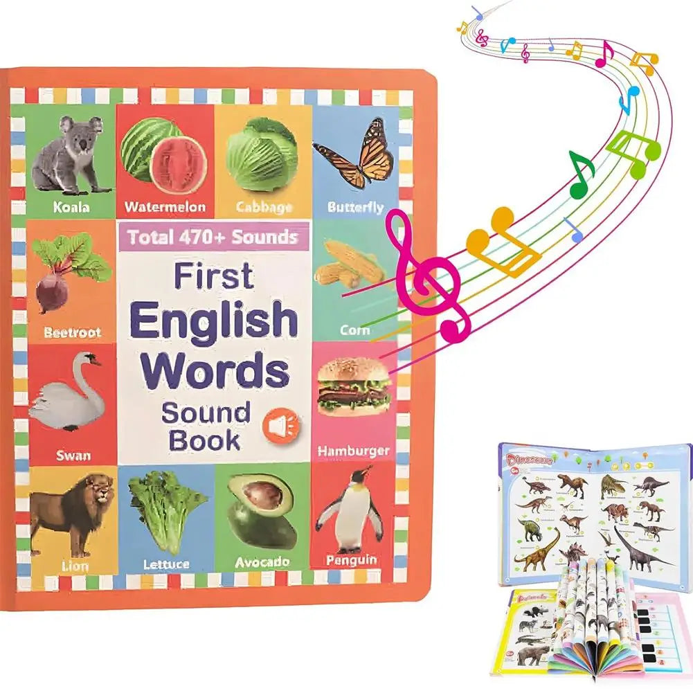 First English Words Sound Book for Babies & Toddlers